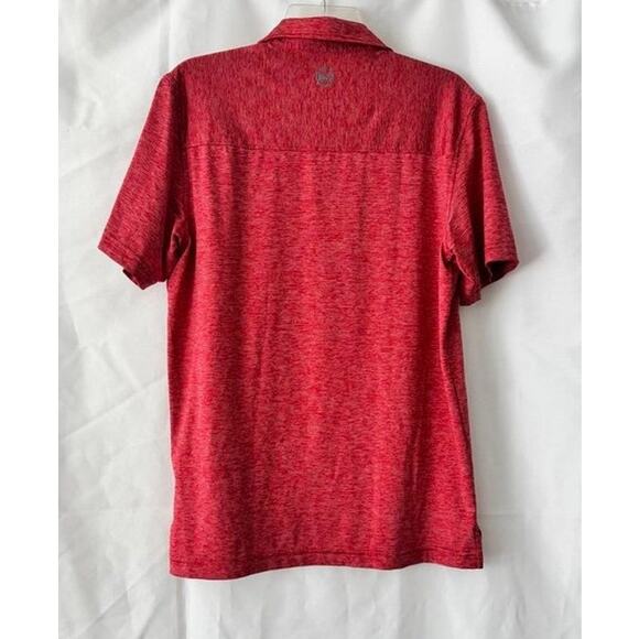 Vineyard Vines Performance Polo Shirt Red Striped Small Men’s - Picture 9 of 16